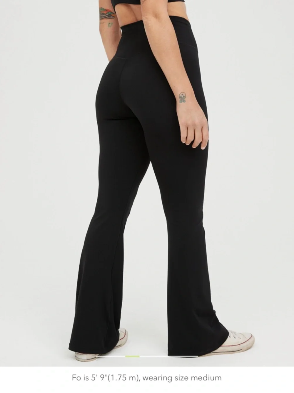 OFFLINE By Aerie Real Me High Waisted Crossover Flare Legging XL NWOT - Picture 3 of 4